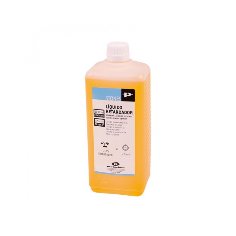 LIQUIDE RETARDATEUR DE PRISE DU PLATRE 1000ML