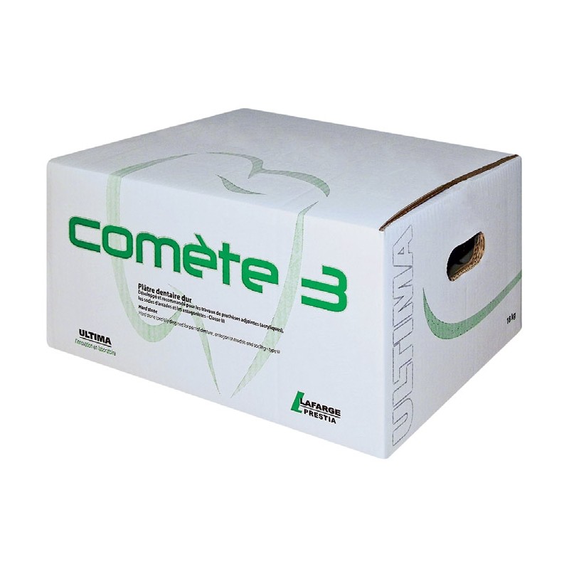PLATRE  DUR COMETE 3 BLEU ULTIMA 18KG