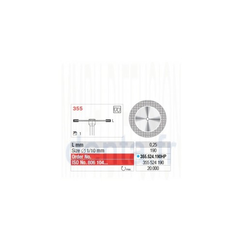 355.524.190HP - DISQUE DIAMANTÉ SUPERFLEX